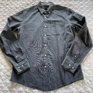 Betabrand Button Down‎ Shirt Size Small Organic Cotton